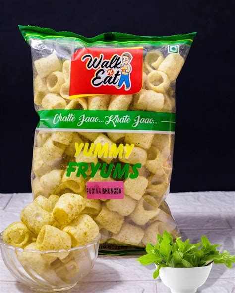 Pudina Bhungra Fried Fryums Packaging Size 100 Gm At Rs 13 Pack In Surat