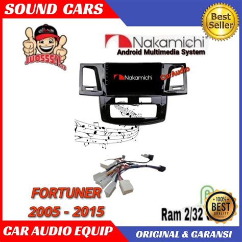 Jual Double Din Android Fortuner Head Unit Inch Android Nakamichi