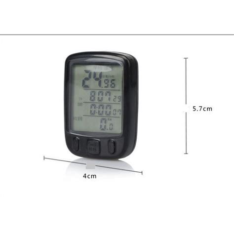 ไมลจกรยาน Wired Speedometer Sunding SD 563A เครองวดความเรว