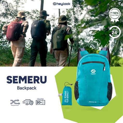 Jual Heylook Official Tas Ransel Foldable Semeru Water Resist Tas