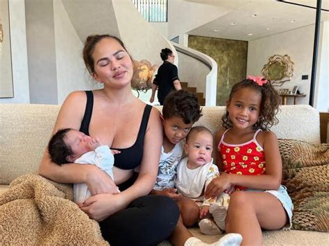 Chrissy Teigen Reveals Her ‘boob Lift Scars In Daring Sheer Dress At