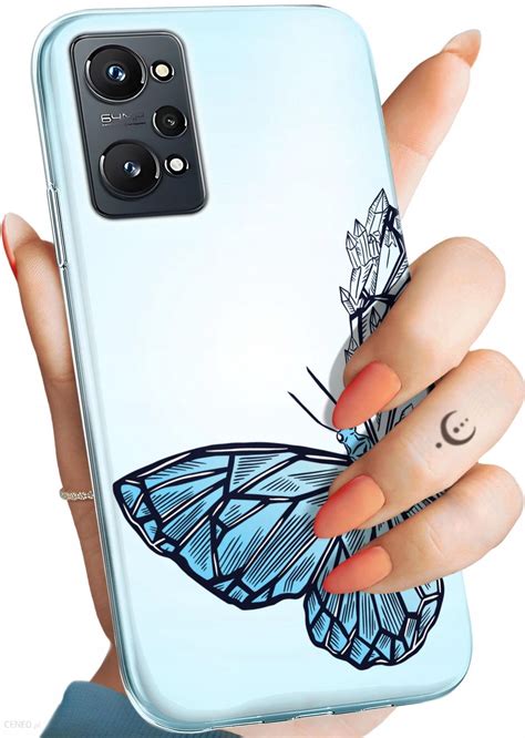 Hello Case Etui Do Realme Gt Neo 2 Wzory Motyle Butterfly Barwne