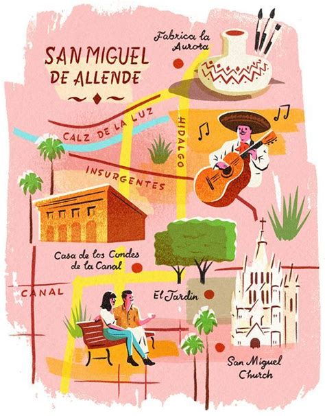 Printable Map Of San Miguel De Allende