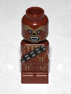 Minifigure 85863pb079 Microfigure Star Wars Chewbacca Star Wars