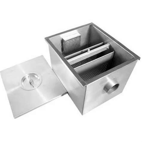 Marshal Kitchen 7 8 Liters Pr Minute Stainless Steel Grease Trap At Rs