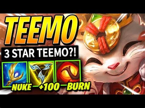 Redox Teamfight Tactics TFT Teemo 3 Hyper Carry In Ranked TFT Set 11