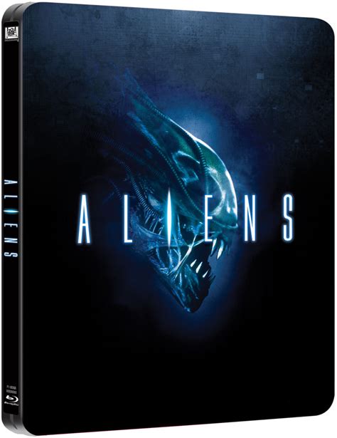 Aliens Zavvi Exclusive Limited Edition Steelbook Gloss Finish Blu