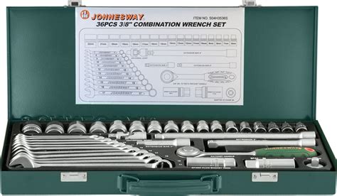 Набор торцевых головок и комбинированных ключей Jonnesway S04H3536S ...