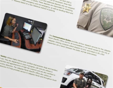 Web Design - Lafayette Parish Sheriff's Office | Firefly Marketing