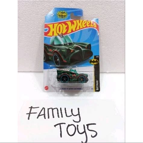 Jual HOT WHEELS CLASSIC TV SERIES BATMOBILE BATMAN Shopee Indonesia