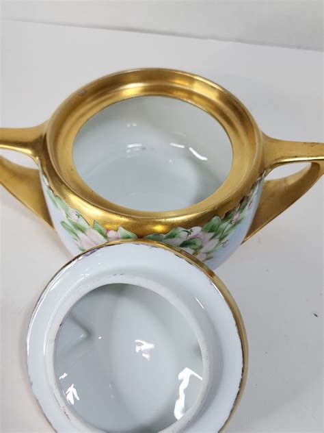 Rosenthal Selb Bavaria Donatello Teapot Sugar And Creamer Ebay