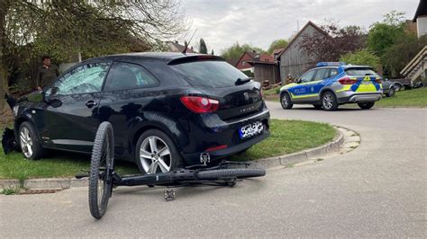 Unfall In Klingen Autofahrer Bersieht Pedelec Fahrer