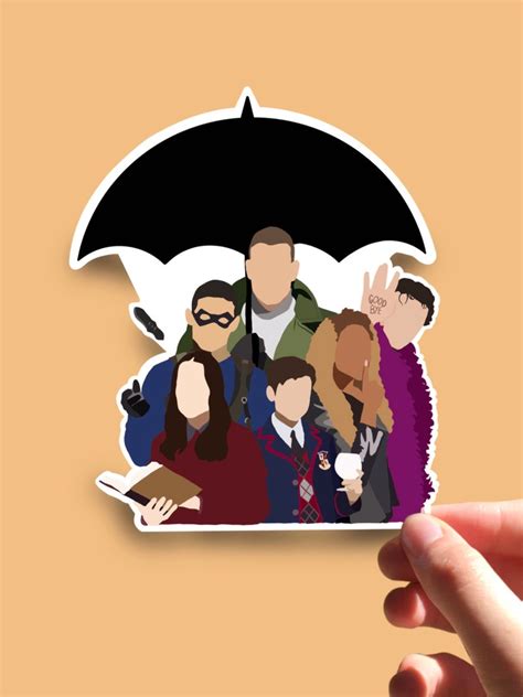 The Umbrella Academy Die Cut Sticker Water Resistant Etsy