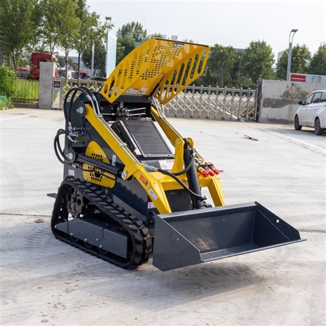 Agricultural Mini Skid Steer Loader Front End Crawler Dozer With CE