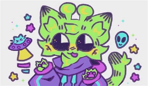 Pin By Noah Smith On Misc Alien Art Furry Art Cartoon Art Styles
