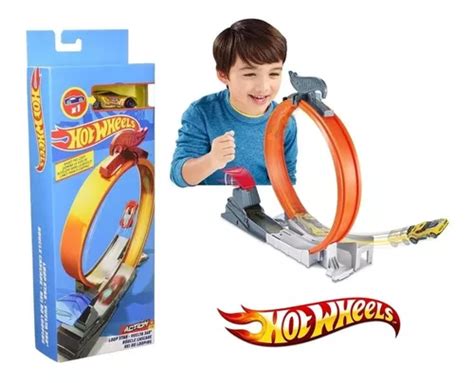 Pista Hot Wheels Rei Do Looping Action Envioimediato Frete Gr Tis