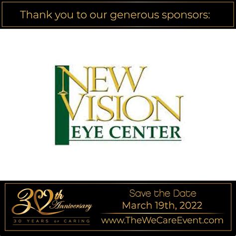 We Care of IRC - We appreciate New Vision Eye Center for being a Silver