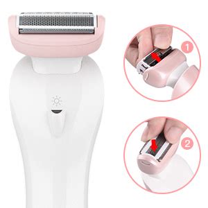 Brori Rasoio Elettrico Donna Ricaricabile Depilatore Lady Shaver Corpo