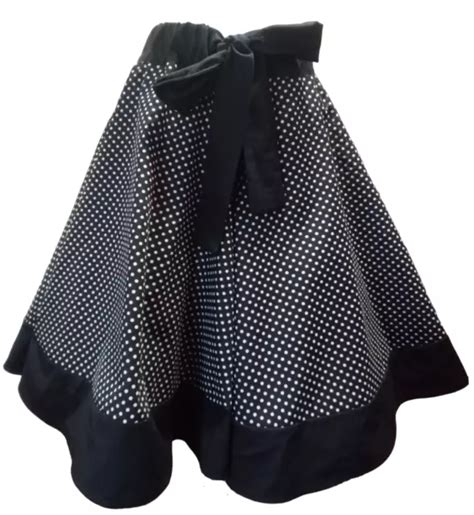 1950s Vintage Retro Rockabilly Circle Skirt Polka Dots Choice Of Sizes £22 99 Picclick Uk