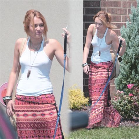 Miley Cyrus Spotted Smoking Cigarette ~ Disney Star Universe