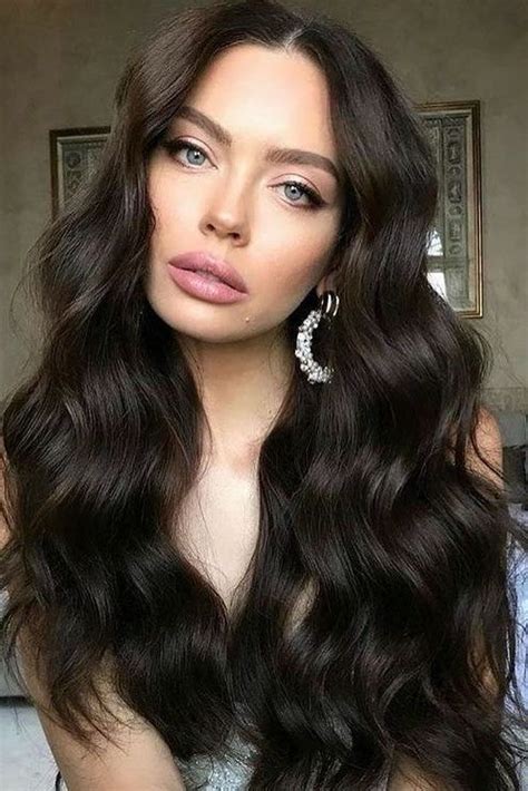 Dark Ash Brown Hair Super Dark Midnight Brown Hair Color Deep Brown