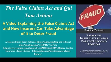 The False Claims Act And Qui Tam Actions Youtube