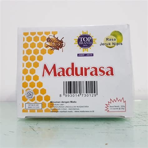 Madurasa Sachet Jeruk Nipis Dus Sachet Shopee Indonesia