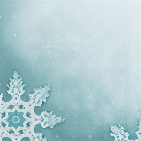 Light Blue Silver Vintage Snowflake Background · Creative Fabrica