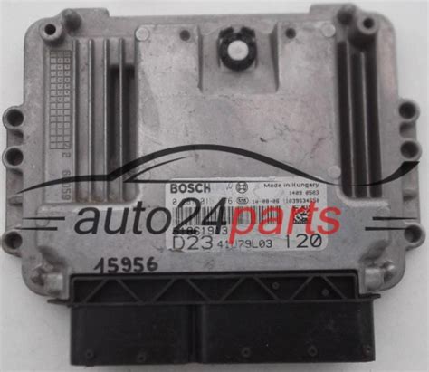 Auto Teile MotorsteuergerÄt Ecu Steuergerat Fiat Ducato 23 Jtd Bosch