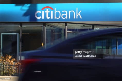 A Citibank Sign Marks The Location Of One Of The Bank S Branches On News Photo Getty Images