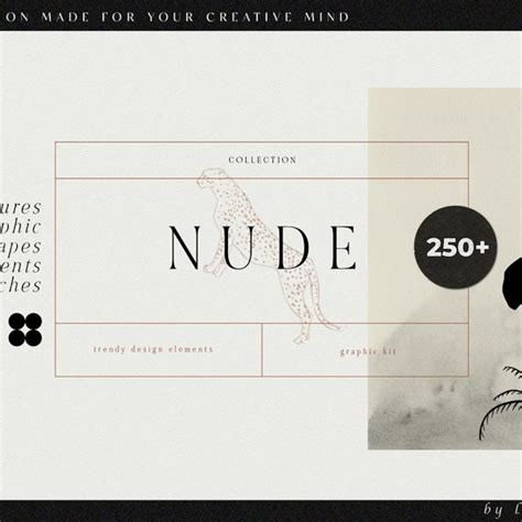 Nude Neutral Textures Infographic An Object Graphic By Lana Elanor