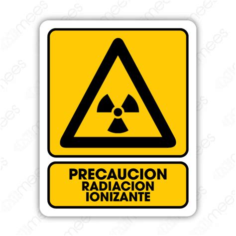 Spr 029 Señalamiento Precaución Radiación Ionizante Mees Señalización