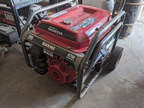 Honda Black Max Generator Prime Time Auctions 55 Off