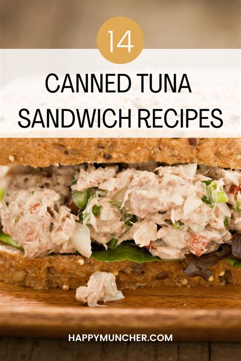 14 Tasty Canned Tuna Sandwich Recipes - Happy Muncher