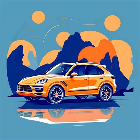 Premium Vector Modern Car Transportation Vector Illustration Vehicle