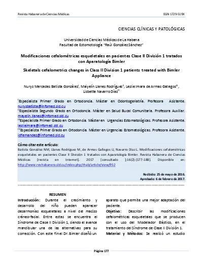 Pdf Superior Evaluación De Cambios Esqueléticos Verticales En Pacientes