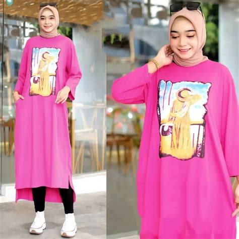 Jual Midi Dress Muslim Midi Dress Jumbo Dress Midi Jumbo Midi