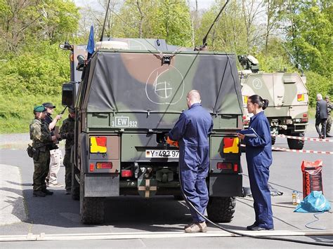 Besuch der ersten bundesweiten Heimatschutzübung