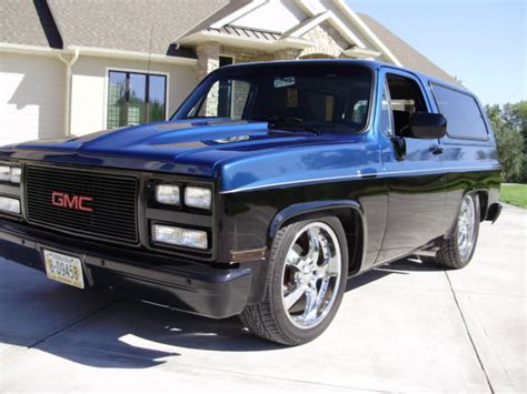 1982 Gmc Jimmy Sierra Classic Sport Utility 2 Door 57l For Sale In