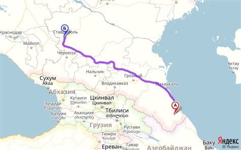 Карта нальчика маршрут - 87 фото