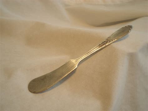 Vintage Butter Knife National Silver Co King Edward Pattern