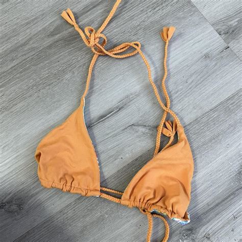 San Lorenzo Reversible Bikini Top Sanlorenzo Depop