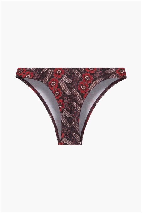 Zimmermann Bayou Floral Print Low Rise Bikini Briefs ShopStyle Two