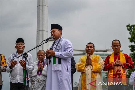 Doa Bersama Lintas Agama Untuk Palestina