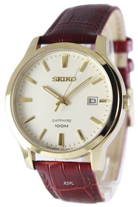 Seiko Neo Classic Quartz Sapphire M Sgeh P Sgeh P Mens Watch