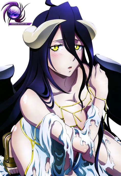 Overlord Albedo Render By Sharknex On DeviantArt