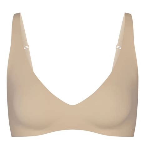 Skims Intimates Sleepwear Skims Large Naked Plunge Bra Sand Nwt Poshmark