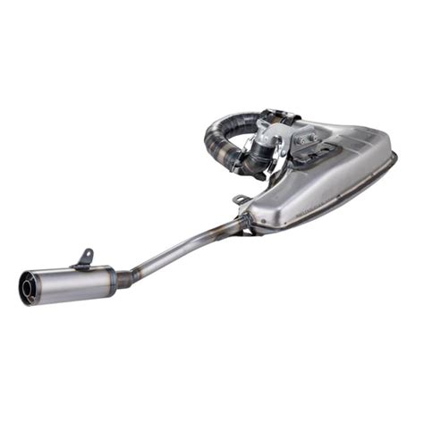 Racing Exhaust Clubsport Silent Steel Clear Coated For Standard