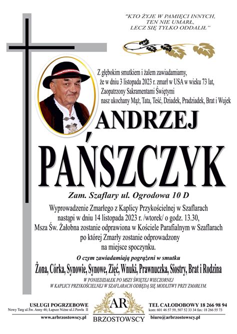 Andrzej Pańszczyk NowyTarg24 tv