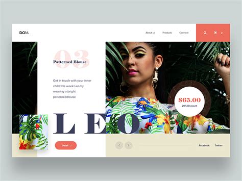 Dom Landing Page Ui 2 By Harshil Acharya On Dribbble